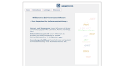 Desktop Screenshot of genericom.de